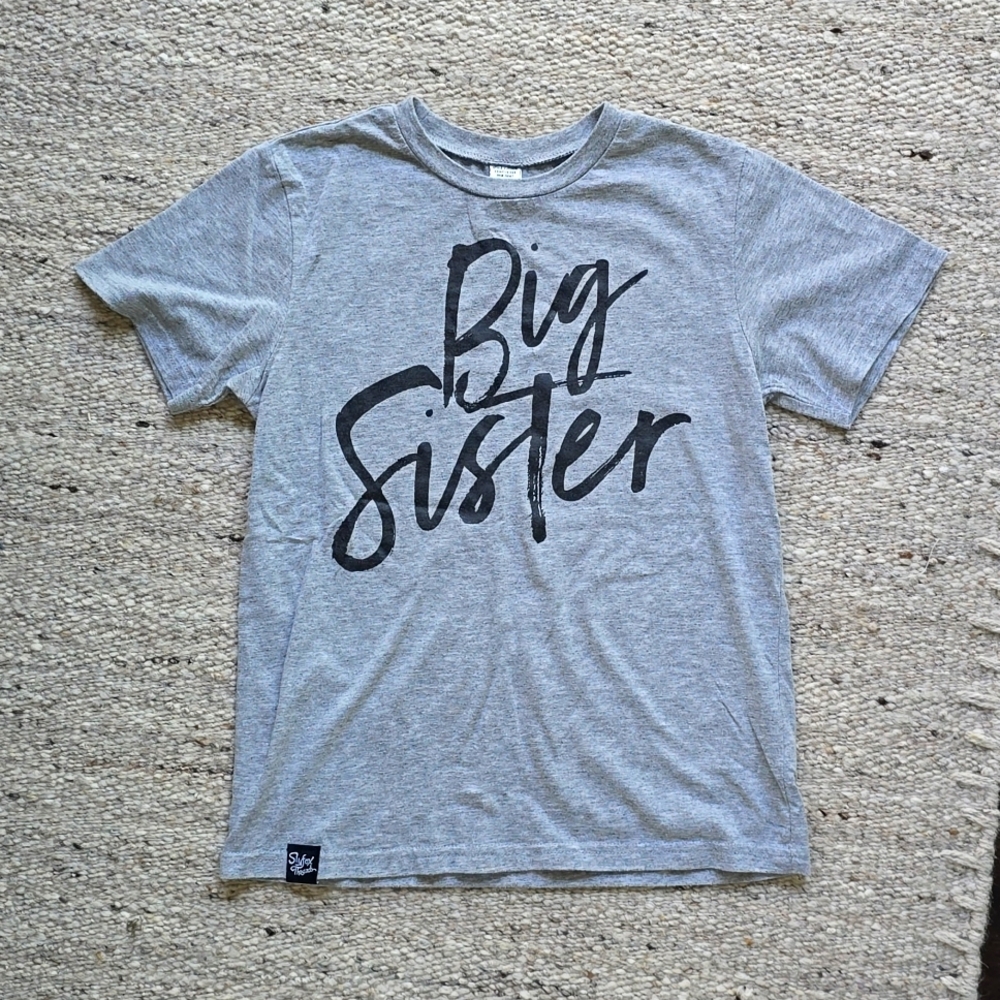 Slyfox Threads Big Sister T-Shirt 10-12